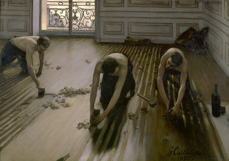 Los Aplanadores de parquet - Gustave Caillebotte