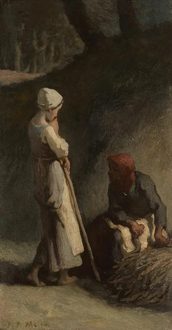 Los recolectores de maricones - Jean-François Millet