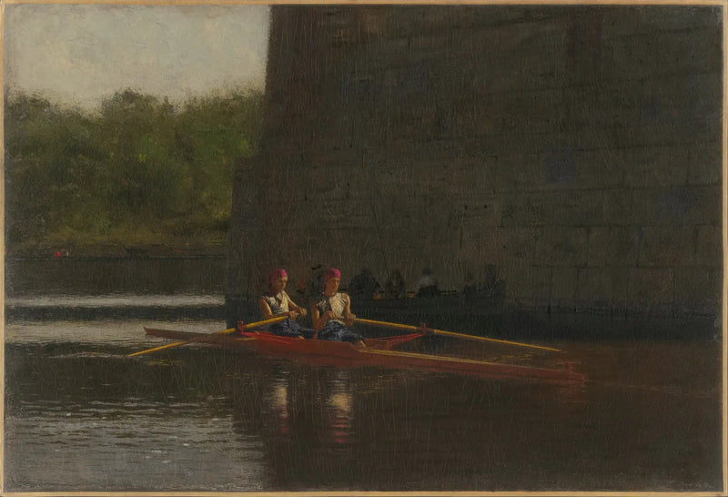 Los remeros (Los hermanos Schreiber) - Thomas Eakins