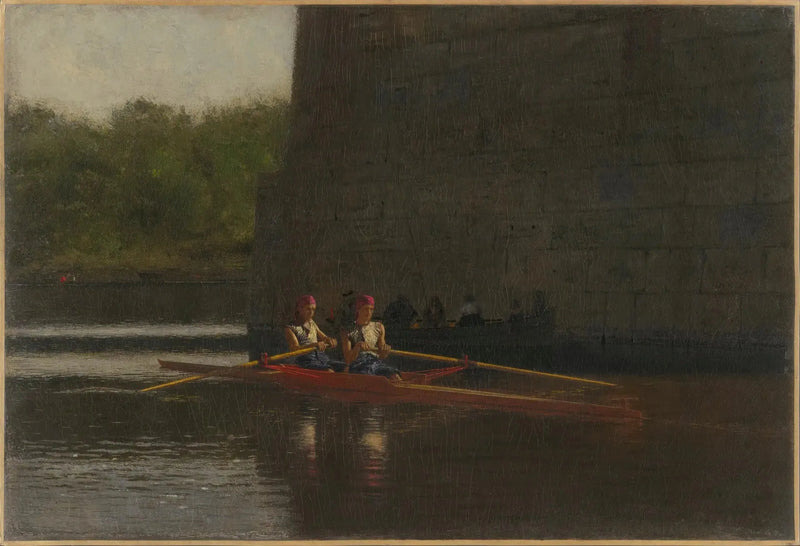 Los remeros (Los hermanos Schreiber) - Thomas Eakins