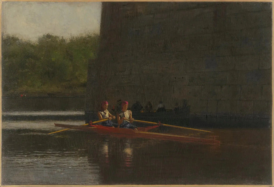 Los remeros (Los hermanos Schreiber) - Thomas Eakins