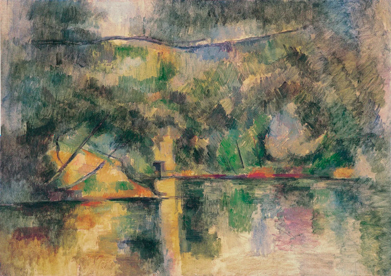 Los Reflejos en el agua - Paul Cézanne