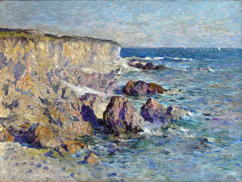 Las costas de Bretaña - Anna Boch