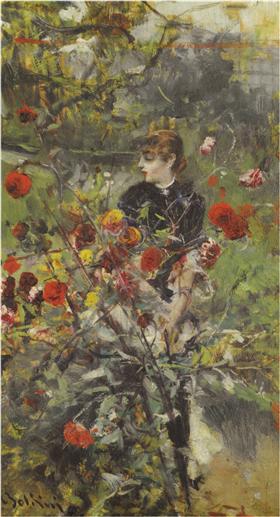 Las rosas de verano - Giovanni Boldini