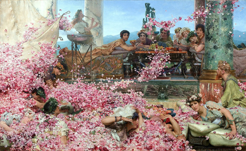 Las rosas de Heliogábalo - Lawrence Alma-Tadema