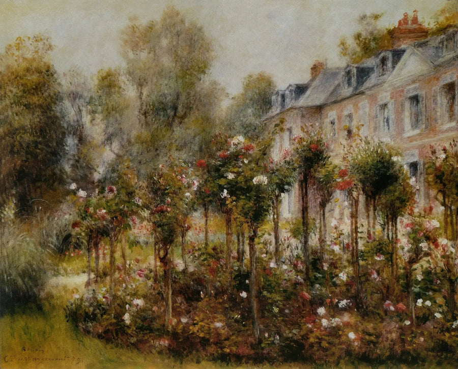 Los Rosales en Wargemont - Pierre-Auguste Renoir