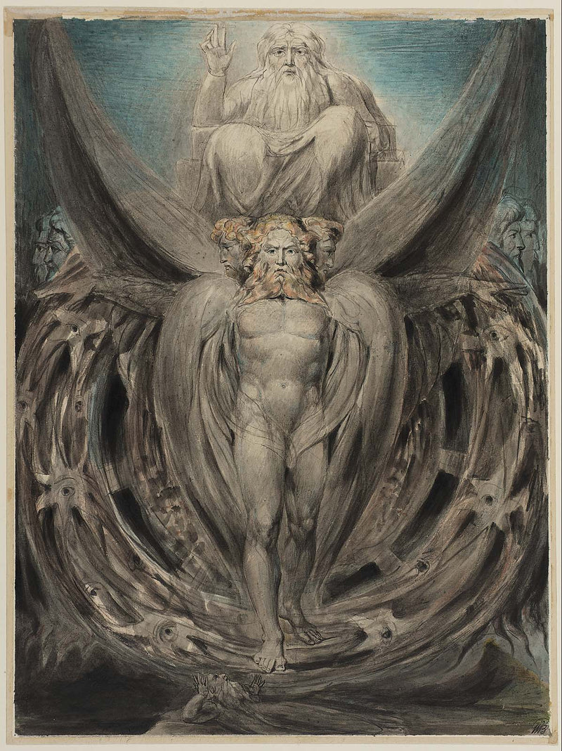 Las ruedas de Ezequiel - William Blake