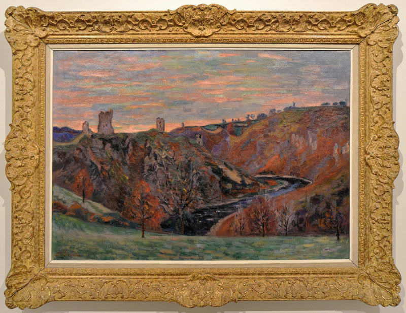 Las ruinas del castillo de Crozant - Armand Guillaumin