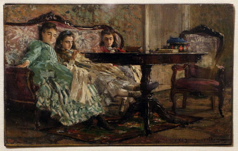 Las Hermanas Lascaraky - Giovanni Boldini