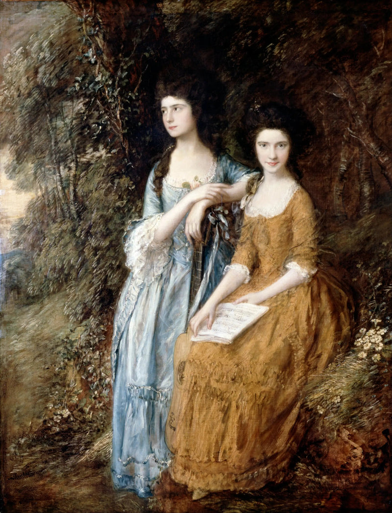 Las Hermanas Linley - Thomas Gainsborough