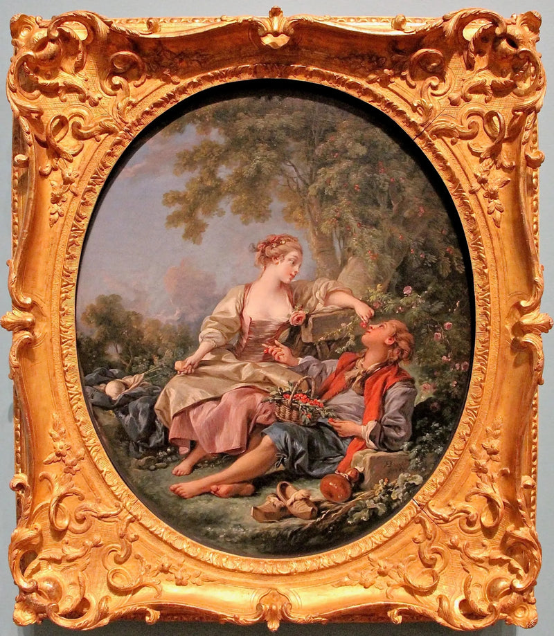 Las zuecos - François Boucher