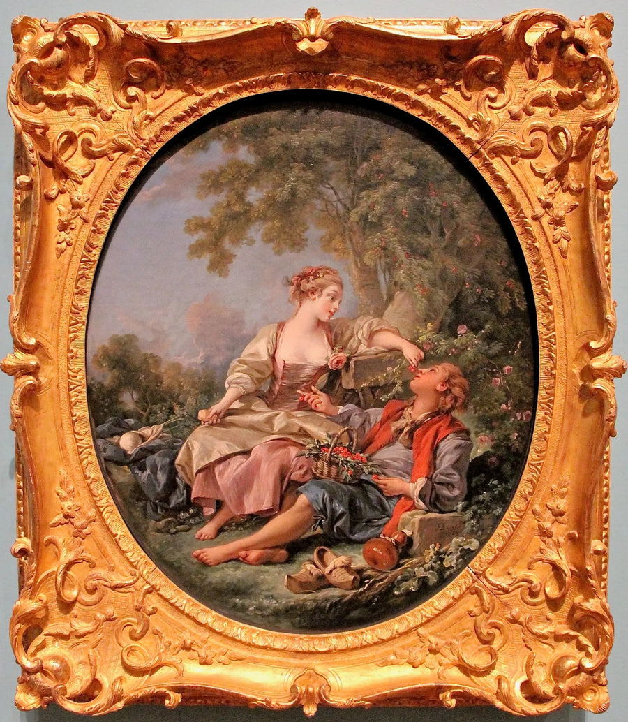 Las zuecos - François Boucher