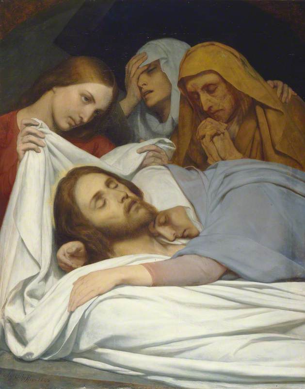 Las Santas Mujeres en el Sepulcro - Ary Scheffer