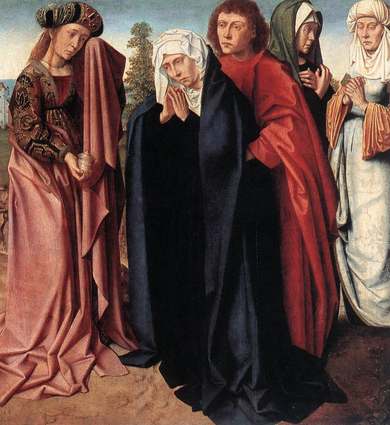 Las Santas Mujeres y San Juan en el Gólgota - Gérard David
