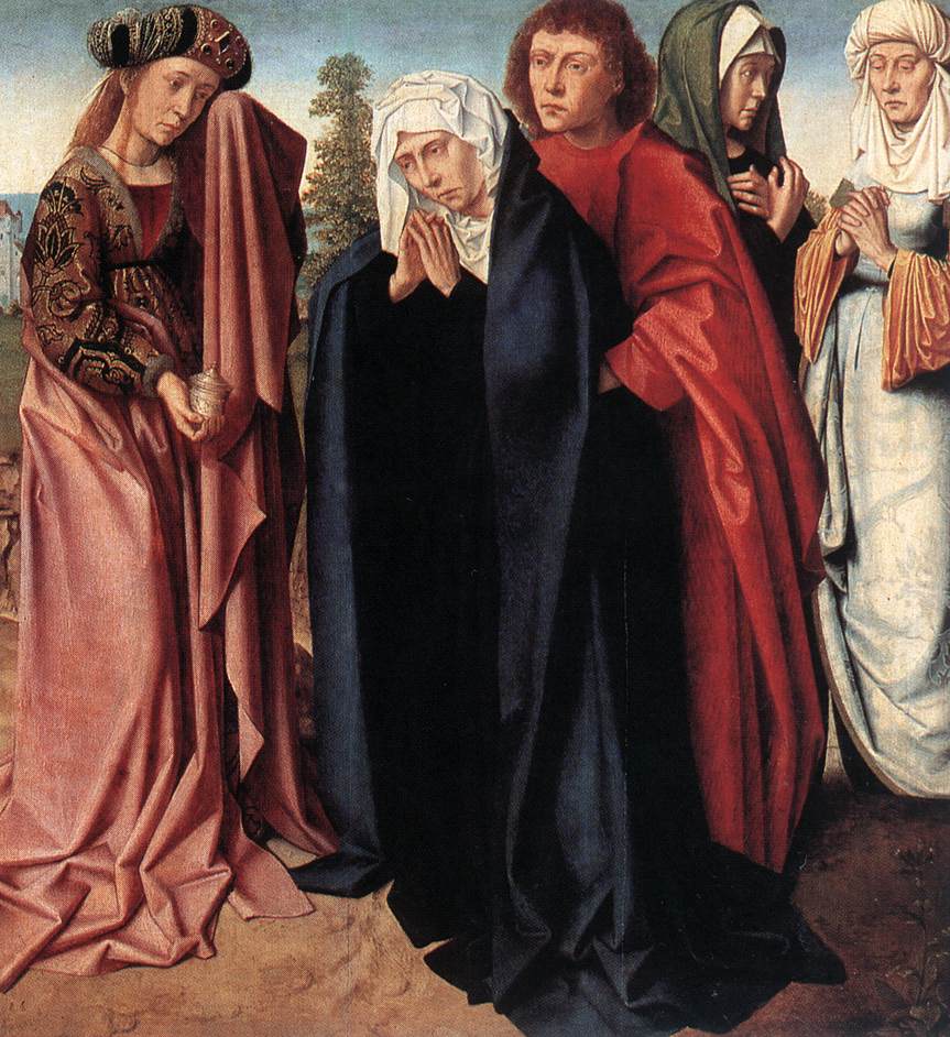 Las Santas Mujeres y San Juan en el Gólgota - Gérard David