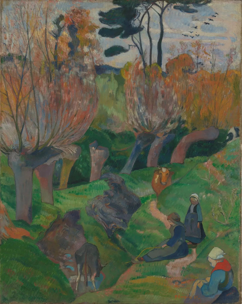 Los Sauces - Paul Gauguin