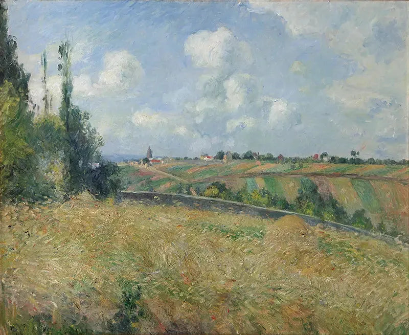 Los Centenos, costa de los Gratte-Coqs, Pontoise - Camille Pissarro