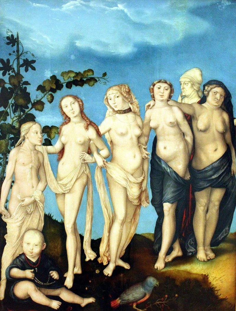 Los siete edades de la mujer - Hans Baldung Grien