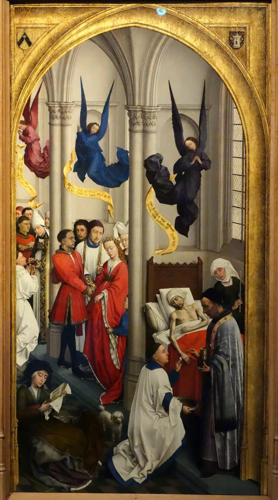 Los Siete Sacramentos (panel de la derecha) - Rogier van der Weyden