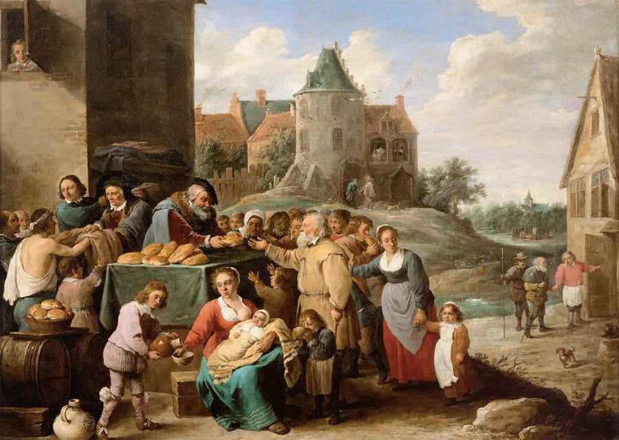 Las Siete Obras de Misericordia - David Teniers el Joven