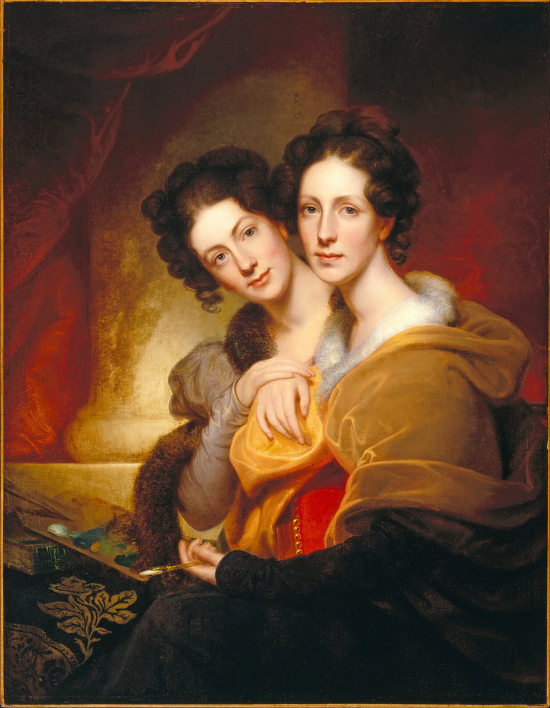 Las Hermanas (Eleanor y Rosalba Peale) - Rembrandt Peale