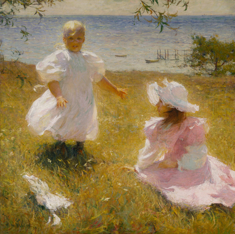 Las hermanas - Frank Weston Benson