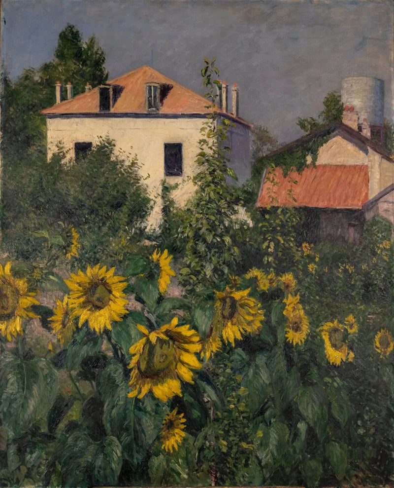Los Soles, jardín del Petit Gennevilliers - Gustave Caillebotte
