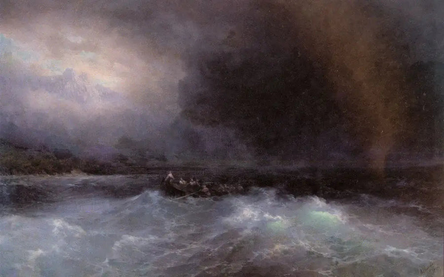 Los supervivientes - Iván Aiëvazovski