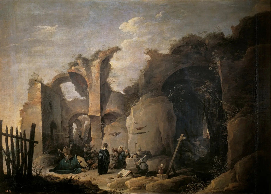 Las Tentaciones de San Antonio Abad - David Teniers el Joven