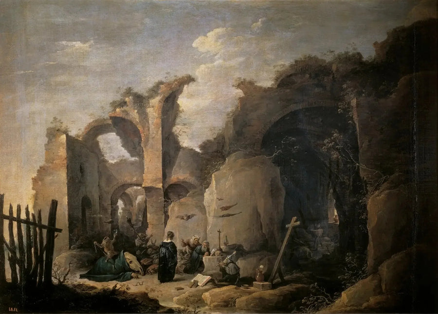 Las Tentaciones de San Antonio Abad - David Teniers el Joven