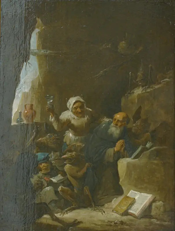 Las Tentaciones de San Antonio - David Teniers el Joven