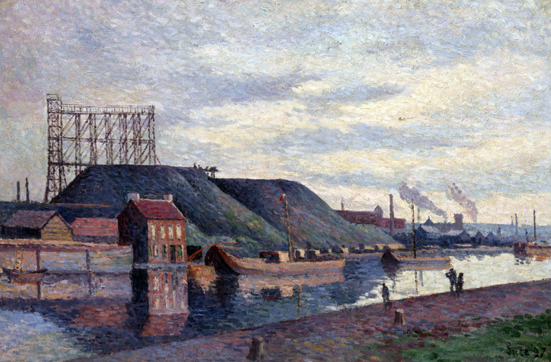 Los montones de Sacré Madame - Maximilien Luce