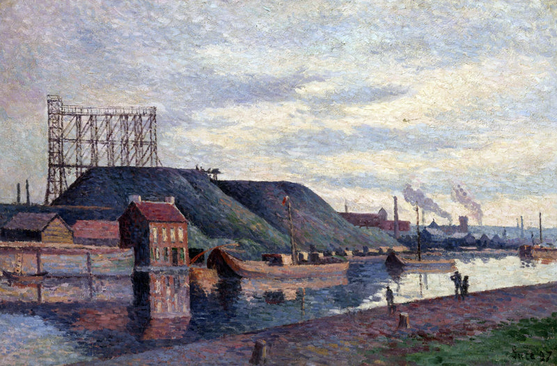 Los montones de Sacré Madame - Maximilien Luce