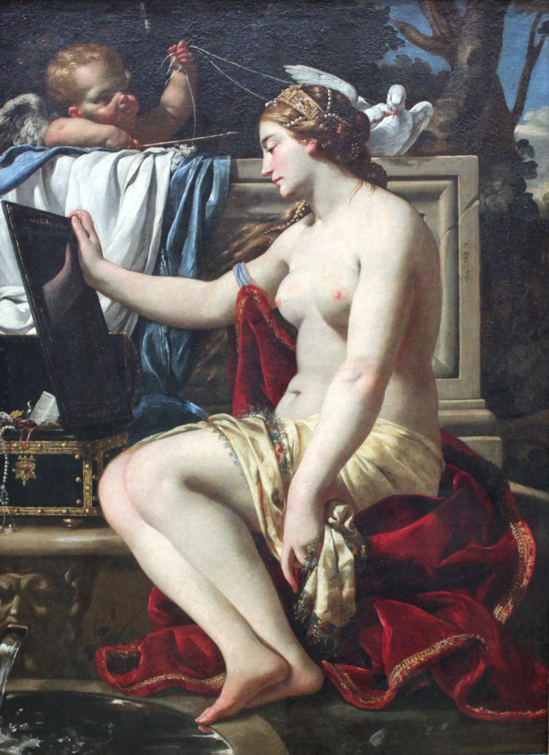 Los baños de Venus - Simon Vouet