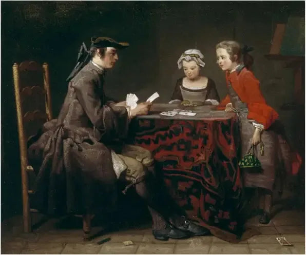 Las Torres de Cartas - Jean Simeón Chardin