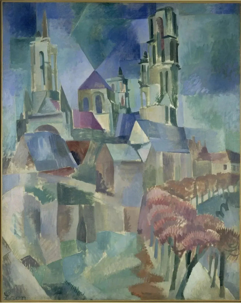 Las Torres de Laon - Robert Delaunay