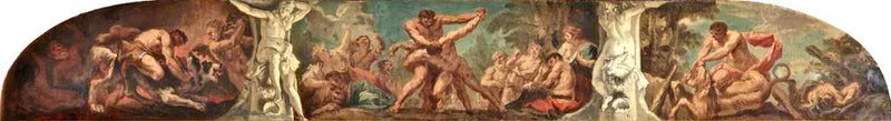 Los trabajos de Hércules - Sebastiano Ricci