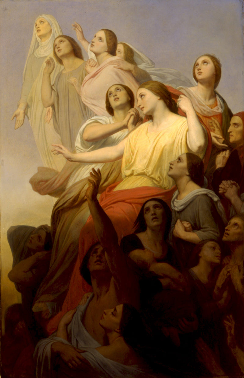 Las tristezas del mundo - Ary Scheffer