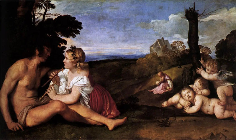 Los Tres Edades del Hombre - Tiziano