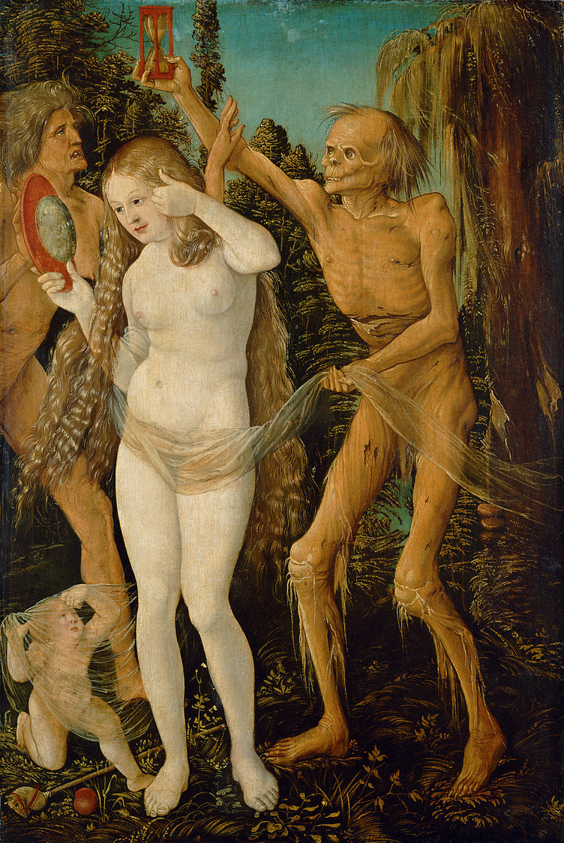Los Tres Edades de la Vida y de la Muerte - Hans Baldung Grien