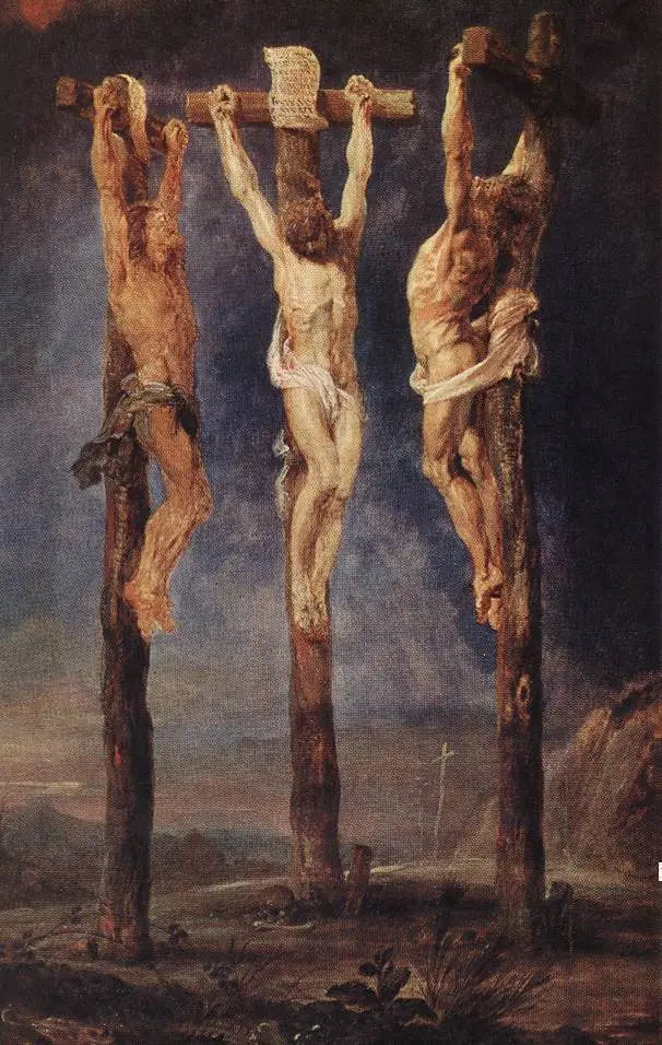 Las Tres Cruces - Peter Paul Rubens