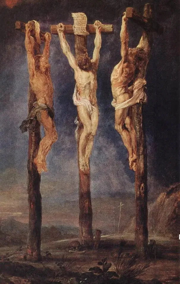 Las Tres Cruces - Peter Paul Rubens