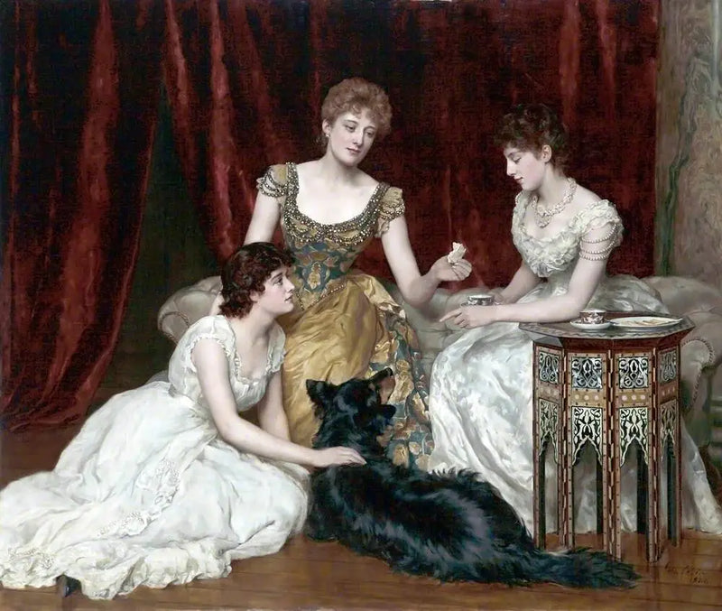 Las tres hijas de William Reed - John Collier