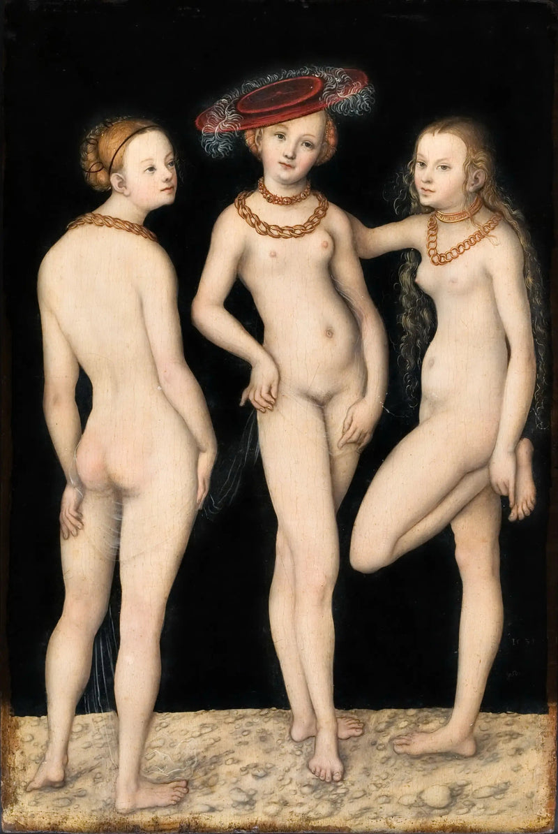 Las Tres Gracias - Lucas Cranach el Viejo