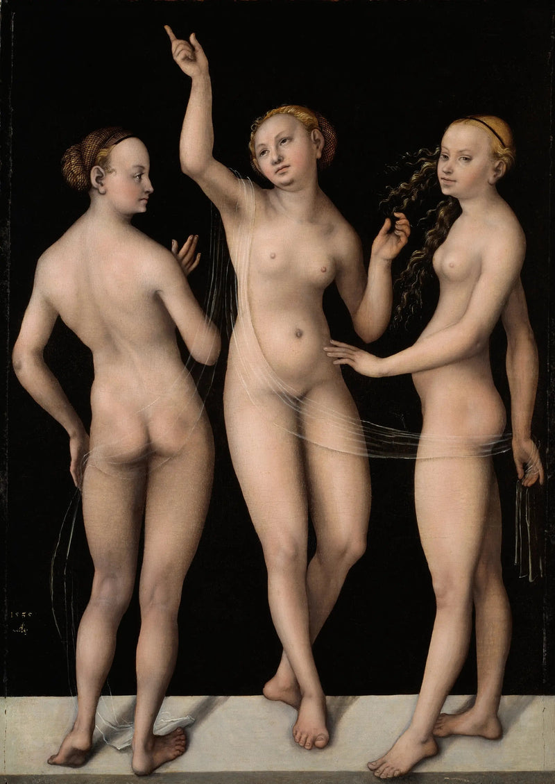 Las Tres Gracias - Lucas Cranach el Viejo