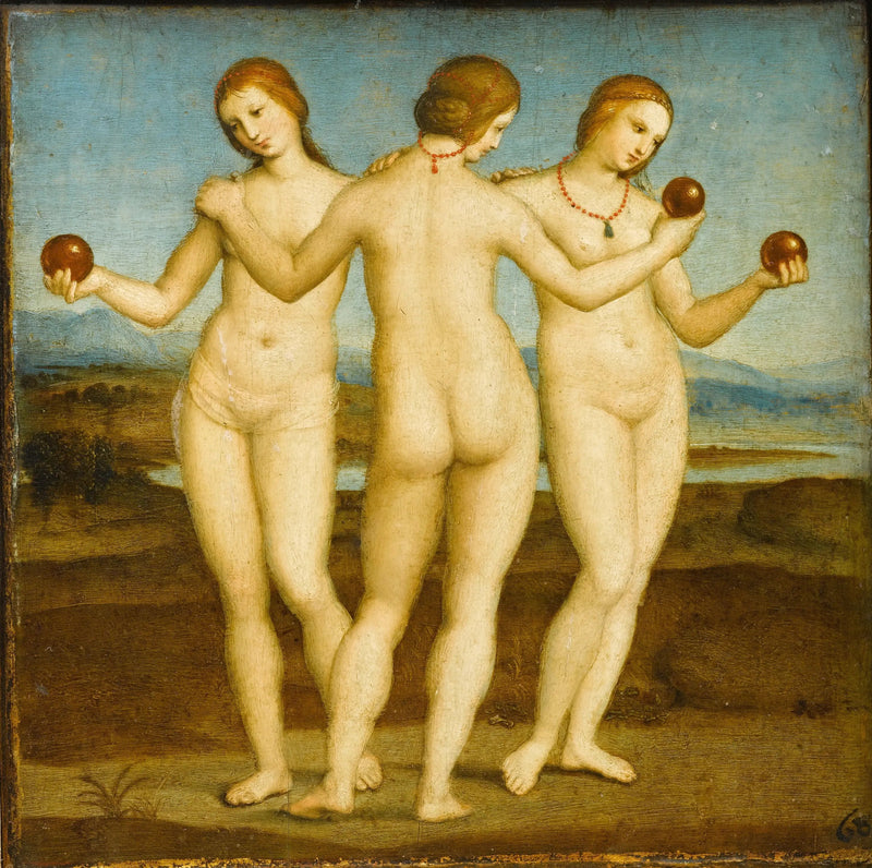Las Tres Gracias - Rafael Sanzio
