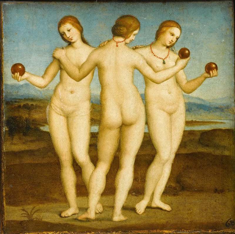 Las Tres Gracias - Rafael Sanzio