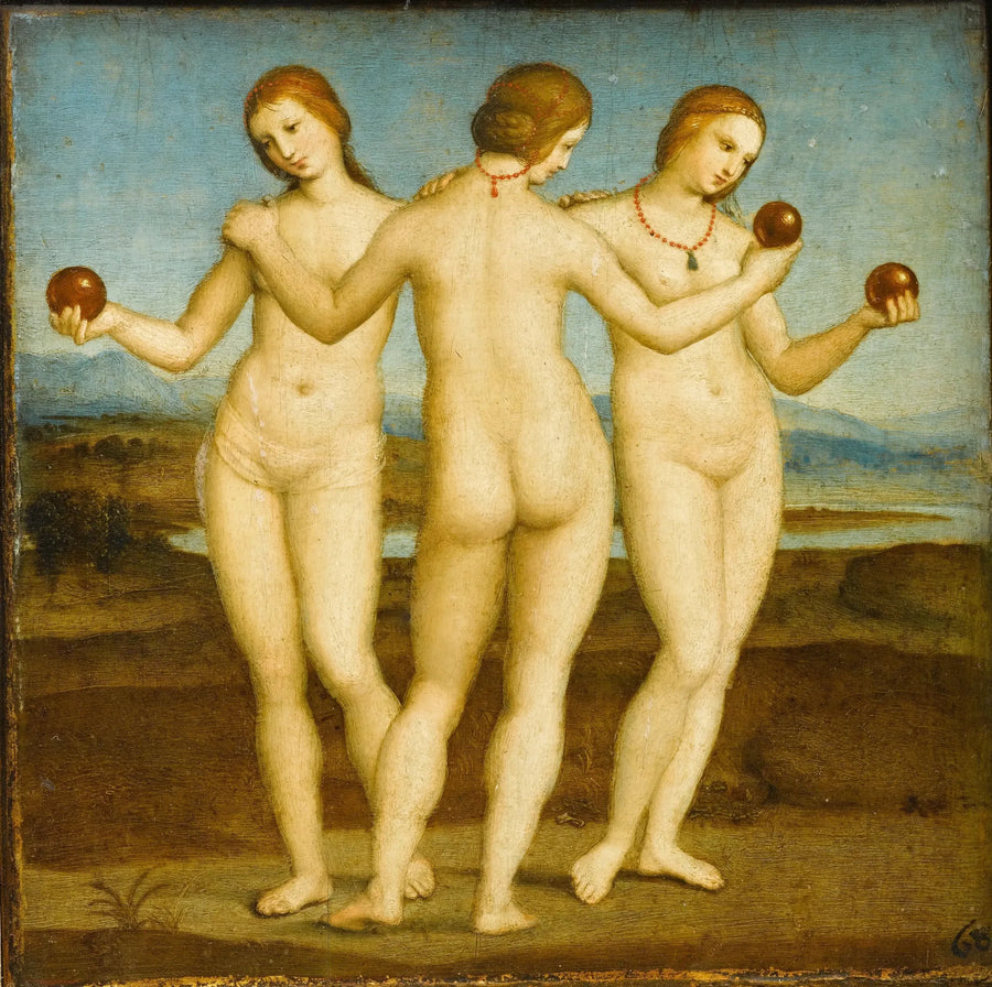 Las Tres Gracias - Rafael Sanzio