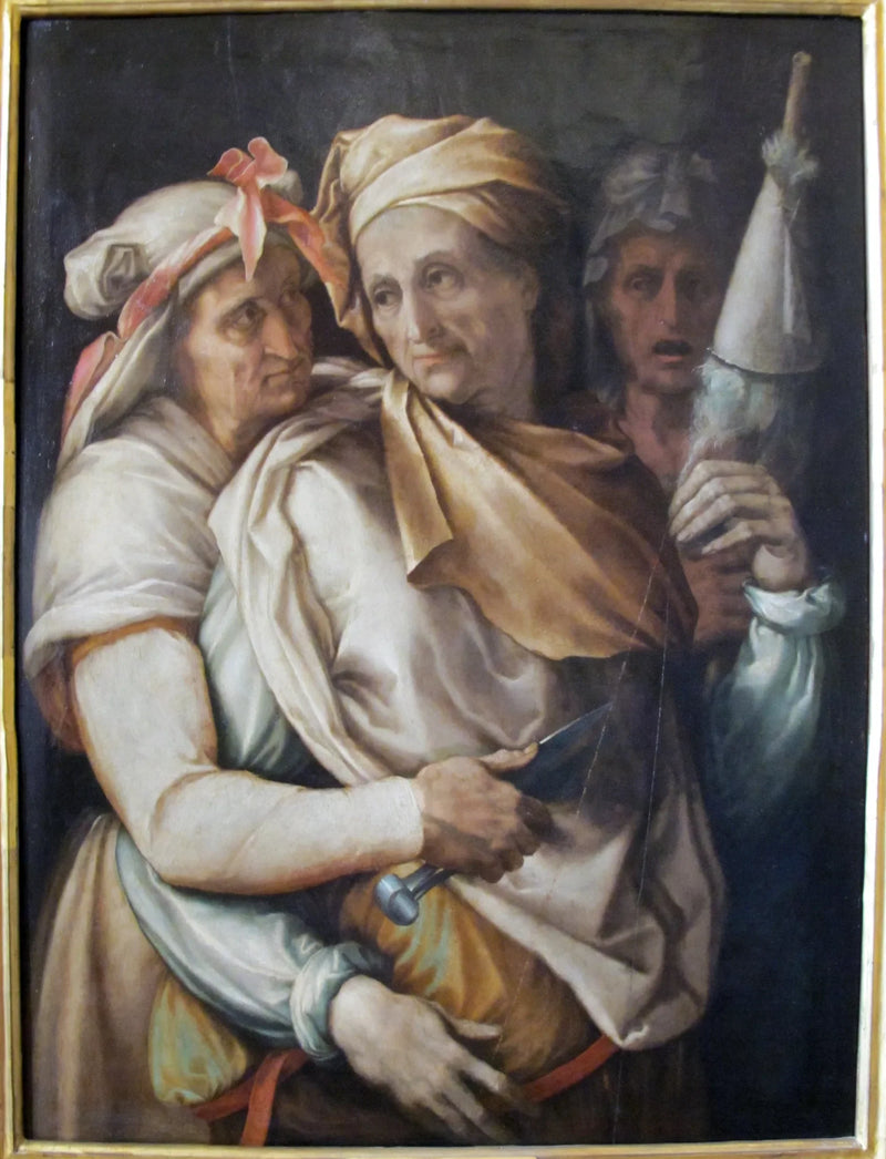 Los tres parques - Francesco Salviati