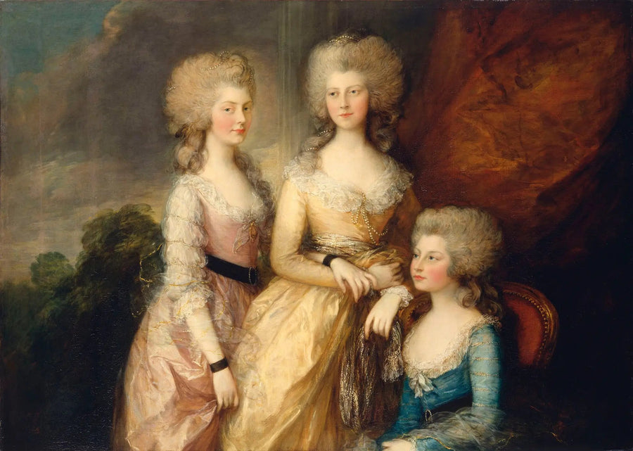 Las Tres Princesas Mayores - Thomas Gainsborough